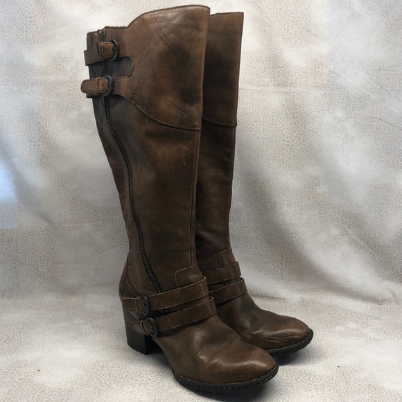 born uchee knee high boot